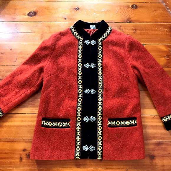 Jackets & Blazers - Vintage 60's Scandanavian Wool Jacket